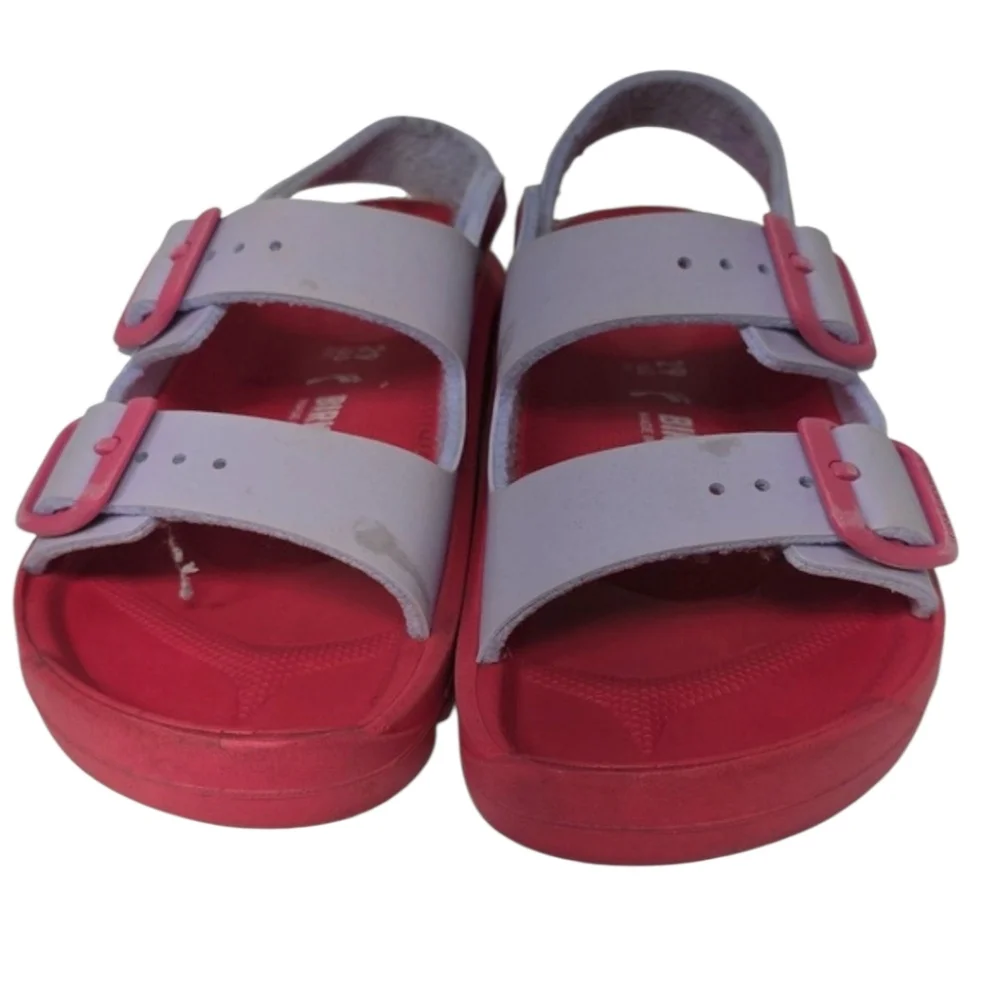 Birkenstock‎ Mogami Sandals Girl Euro 29  11-11.5 US  Pink Purple Buckle Straps
